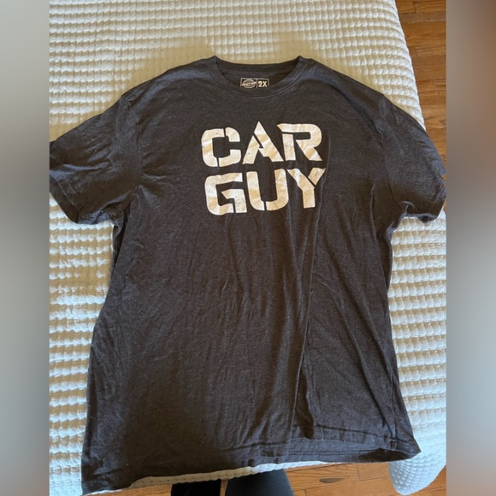 Car Guy T-Shirts Dark Gray Tee